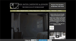 Desktop Screenshot of benbatercarpentry.com